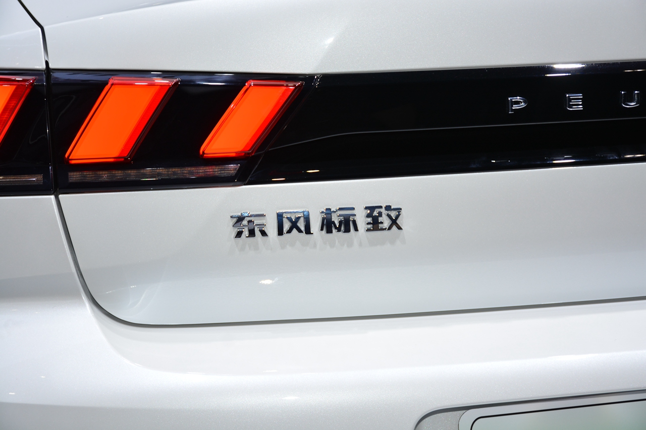 广州车展实拍 东风标致508L PHEV