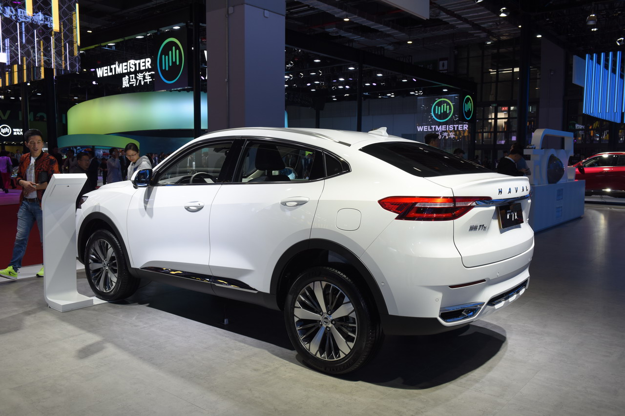 2019上海车展实拍：哈弗F7x