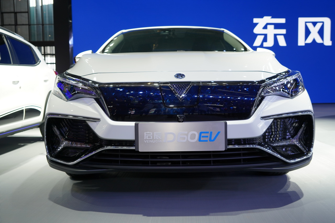 2019上海车展实拍:启辰d60 ev新能源