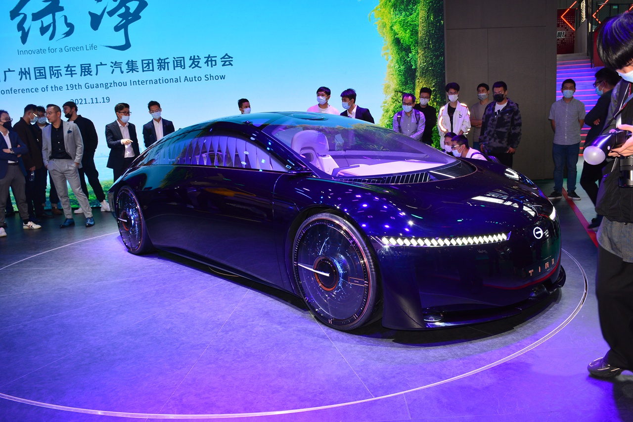 2021广州车展实拍：广汽传祺概念车TIME