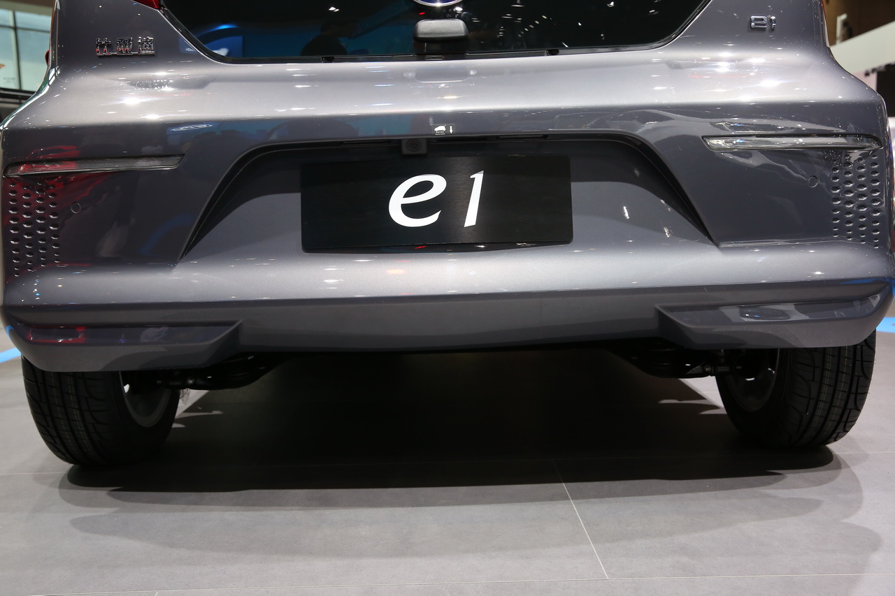 2019上海车展实拍：比亚迪e1新能源