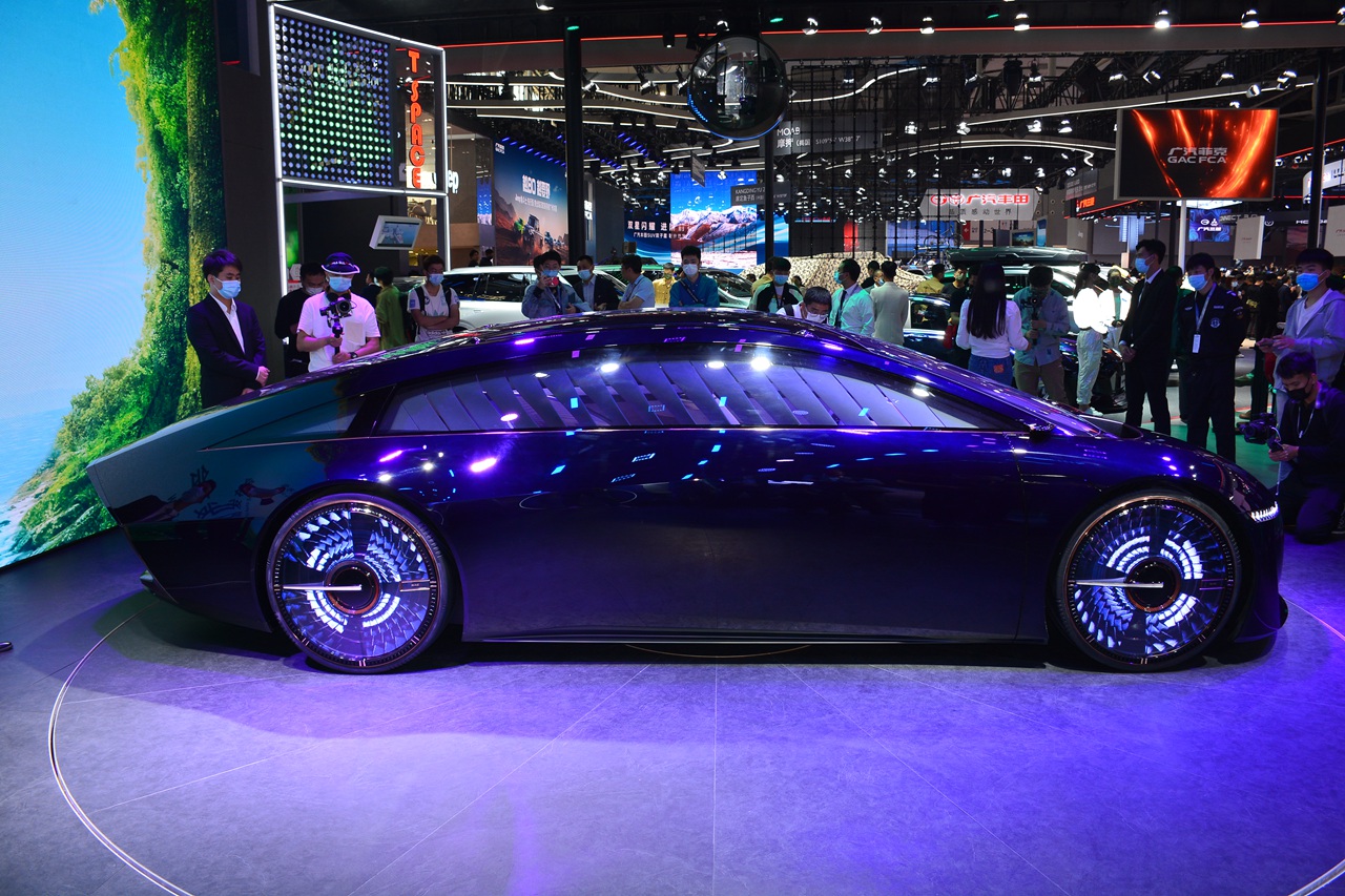 2021广州车展实拍：广汽传祺概念车TIME
