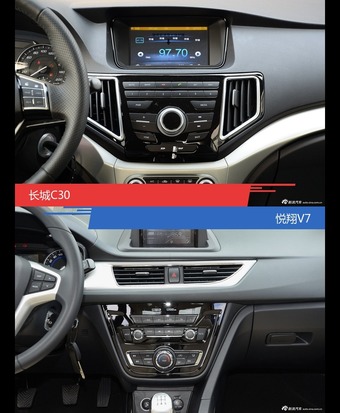 针锋相对各有千秋  长城C30对比悦翔V7
