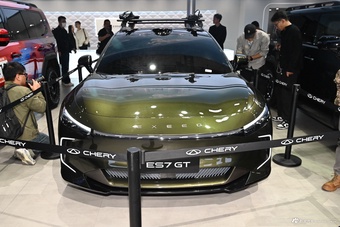 2025广州车展实拍：星途ES7 GT