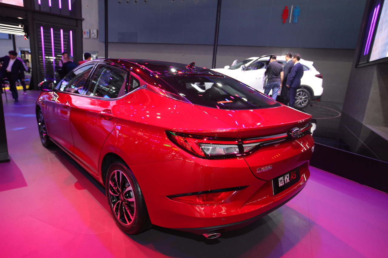 2019广州车展实拍：嘉悦A5