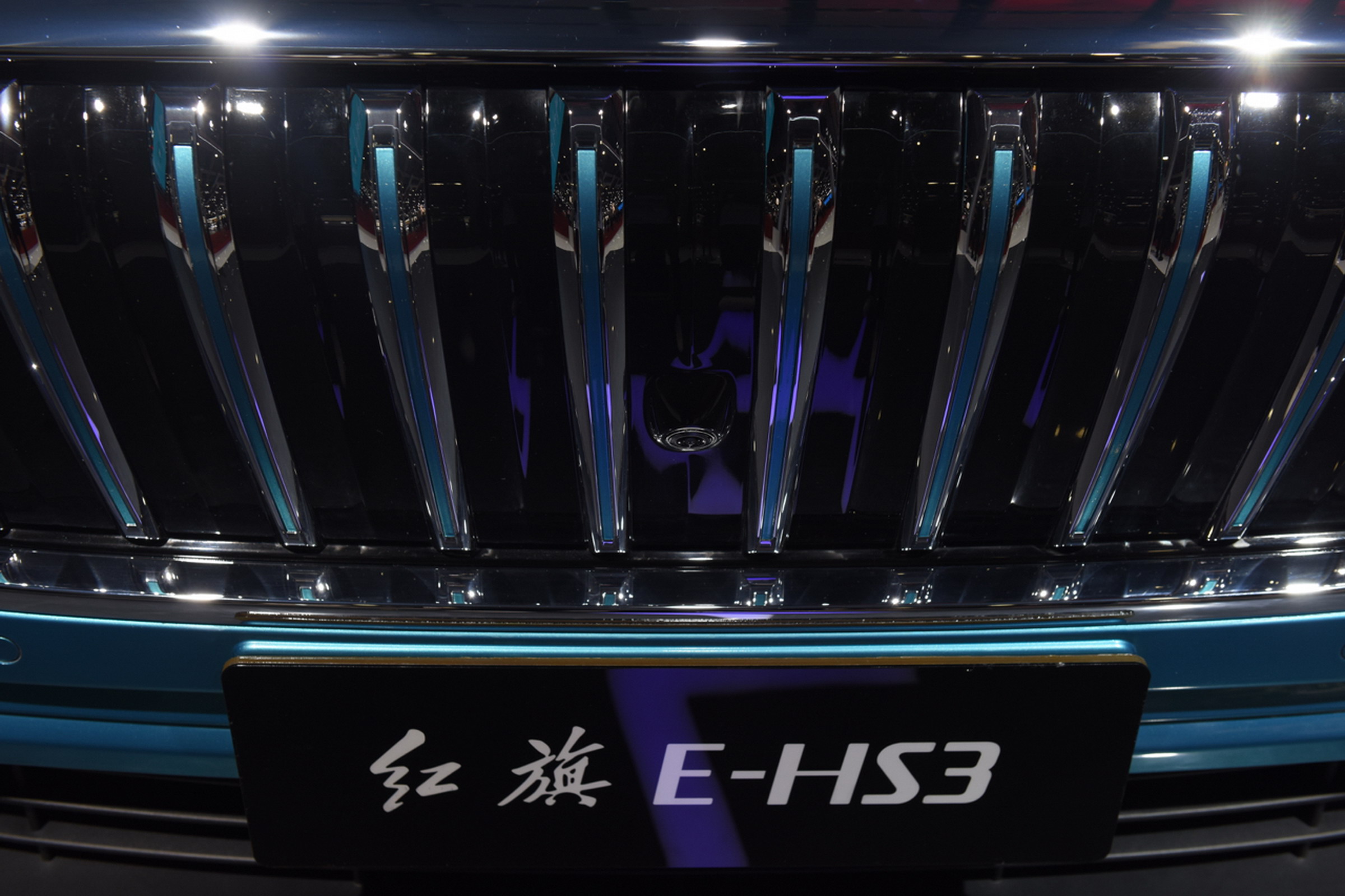 2019上海车展实拍：红旗E-HS3新能源