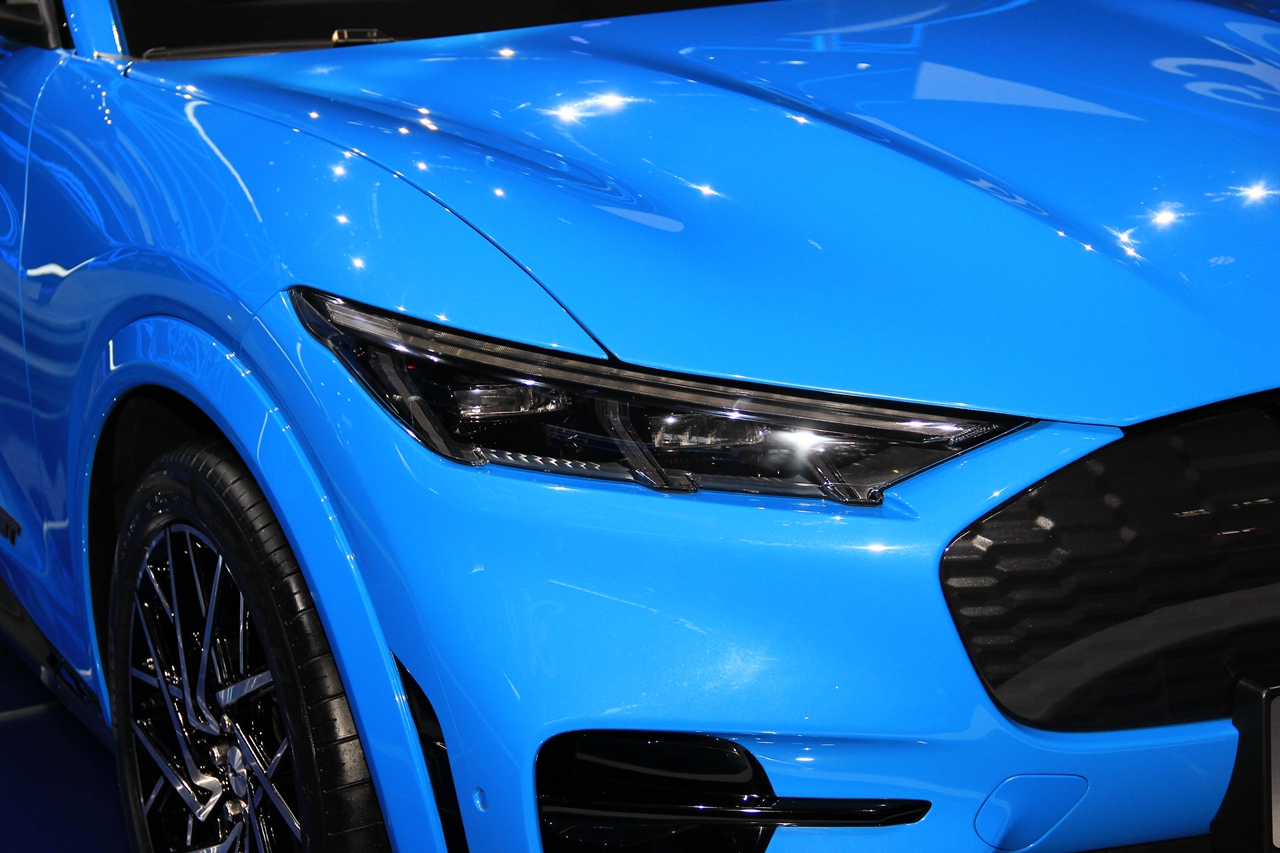北京车展实拍 福特首款纯电动车Mustang Mach-E