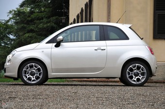 菲亚特500整体外观