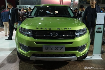 2014年第12届广州国际车展 图为：陆风X7