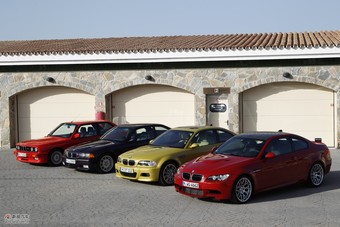 BMW M3 E30/E36/E46/GTS合影