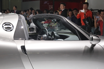 2014年第12届广州国际车展 图为：保时捷918 Spyfer