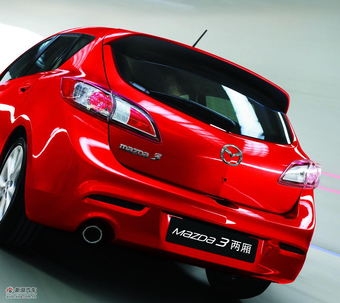 2011款马自达3两厢外观及细节