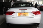 2014款奥迪A5 Cabriolet 40 TFSI quattro风尚版 冰川白