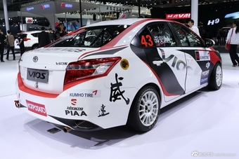2014年第12届广州国际车展 图为：丰田 威驰