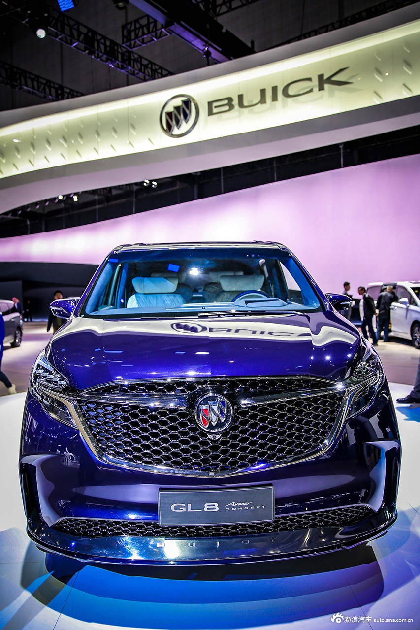 打造无敌第二排 实拍别克gl8 avenir概念车