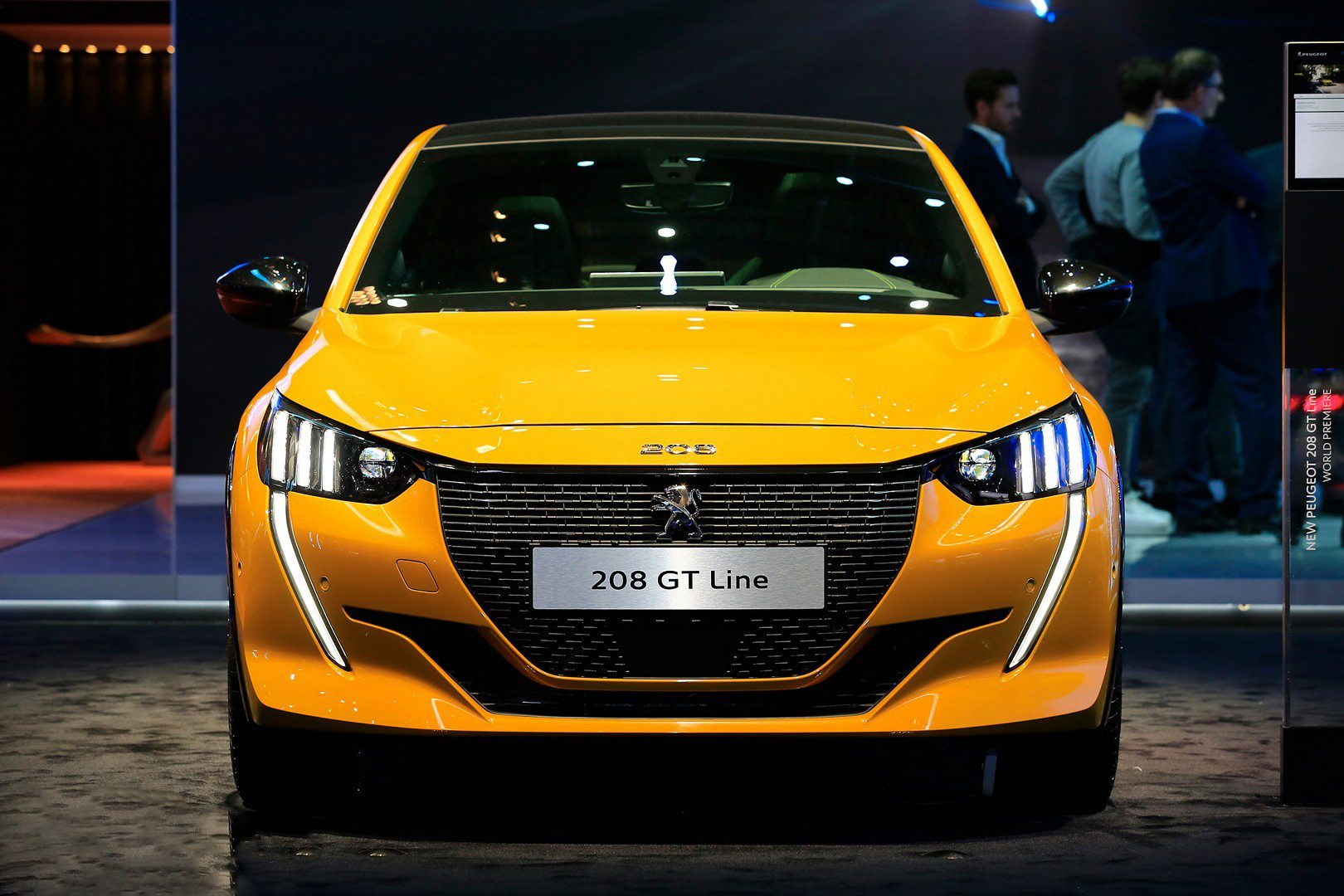 日内瓦车展:抢先实拍全新标致208 gt