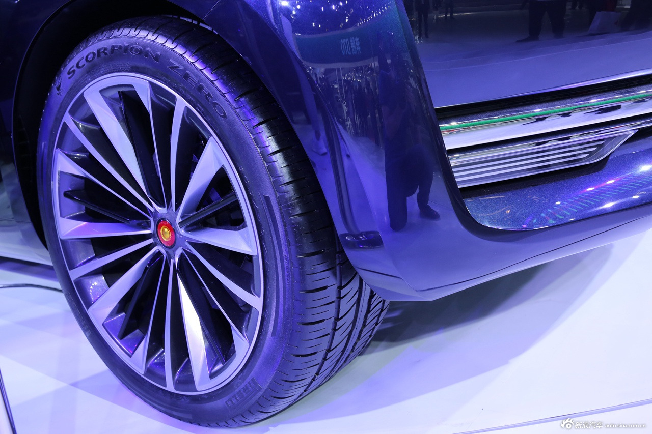 红旗s·concept 车展图