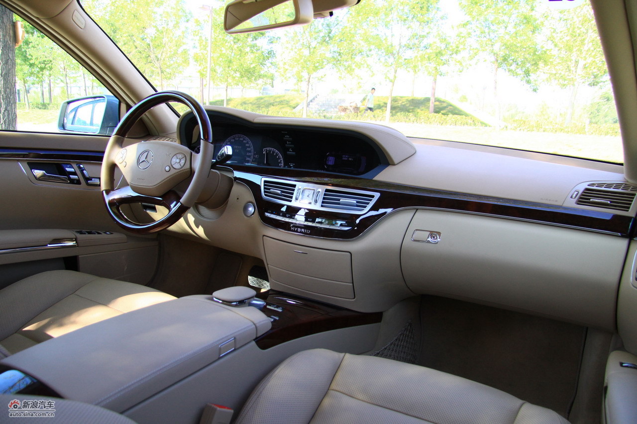 2009款奔驰s400l hybrid 实拍